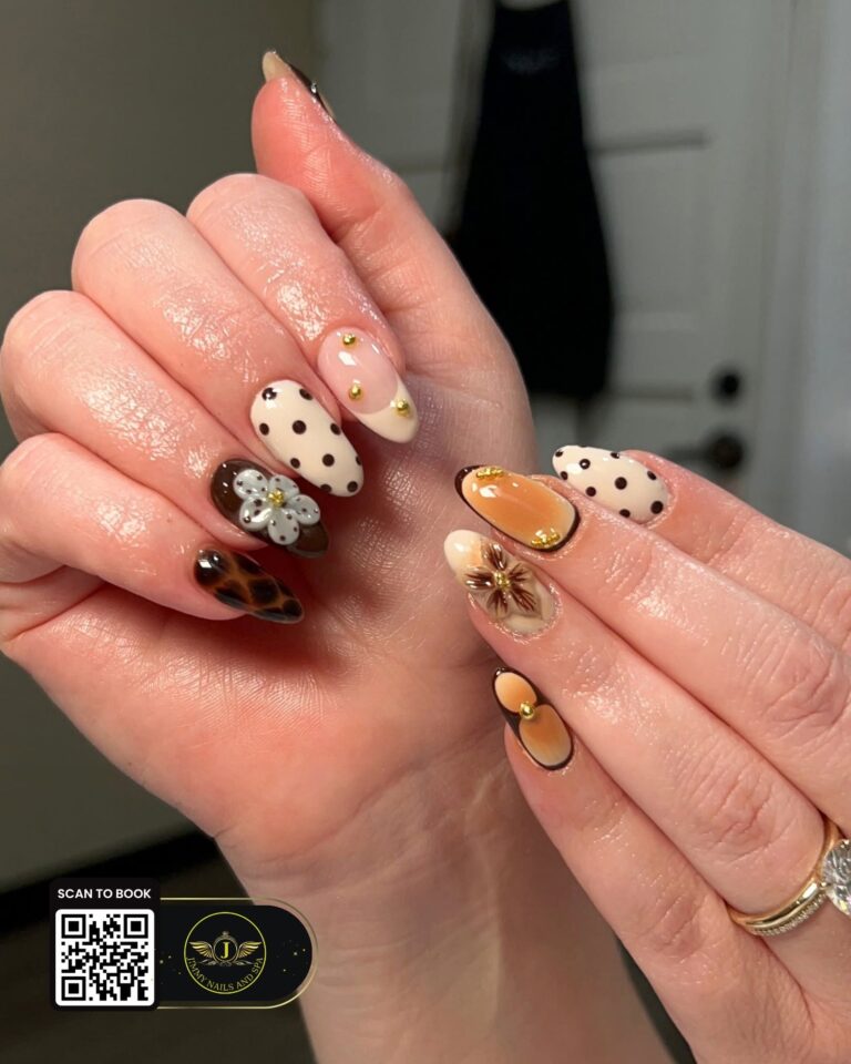 Recent nail design by Jimmy Nails & Spa in Columbia, Missouri